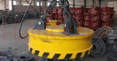 What Type Of Crane Electromagnet Is Usually Use To Lift Scrap Steel?